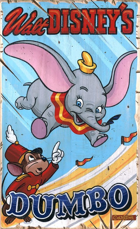 High Flying Family -  Disney Treasure On Canvas